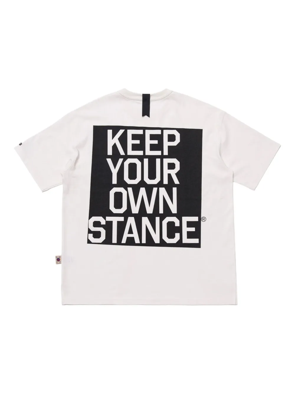 Stance Katoenen T-shirt met grafische print Wit