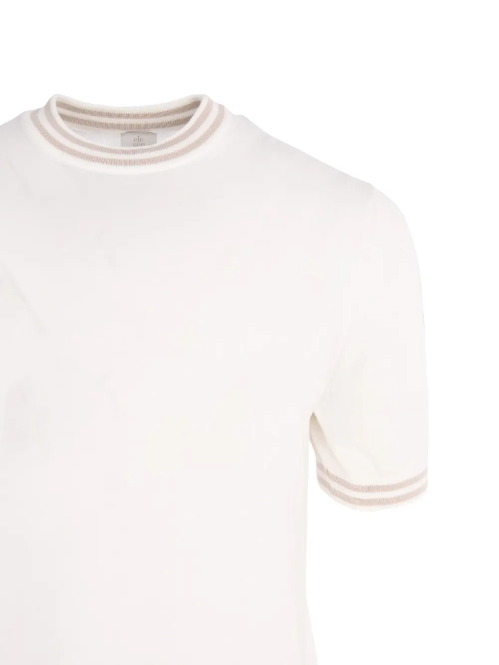 Eleventy T-shirt met ronde hals Wit