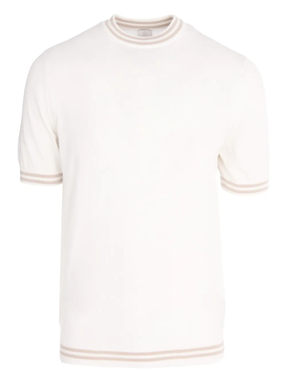 Eleventy T-shirt met ronde hals Wit