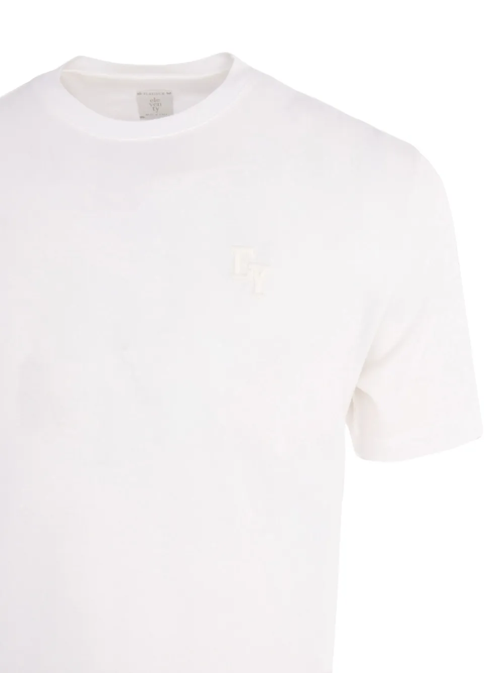 Eleventy T-shirt met ronde hals Wit