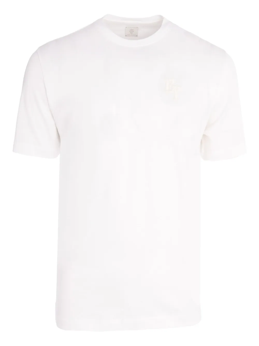 Eleventy T-shirt met ronde hals Wit