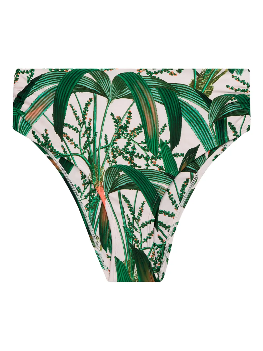 Lenny Niemeyer Slip bikini con stampa - Verde