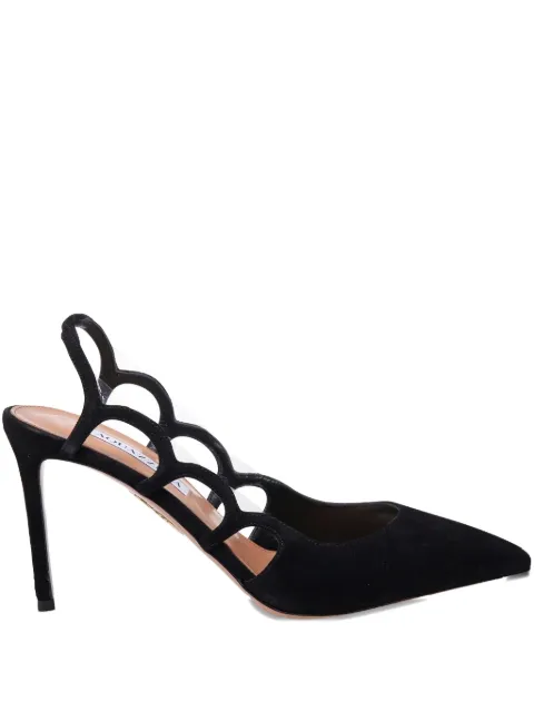 Aquazzura slingback cut-out pumps