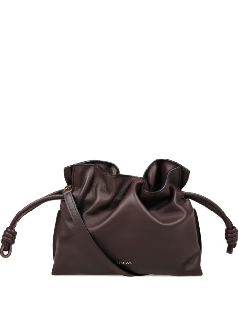 LOEWE mini Flamenco leather clutch bag