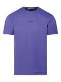 Stone Island compass-logo short-sleeve T-shirt - Purple