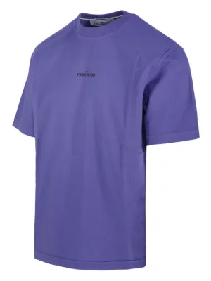 Ppsnabha Stone Island Lavender T Shirt Printed Tshirts Stone