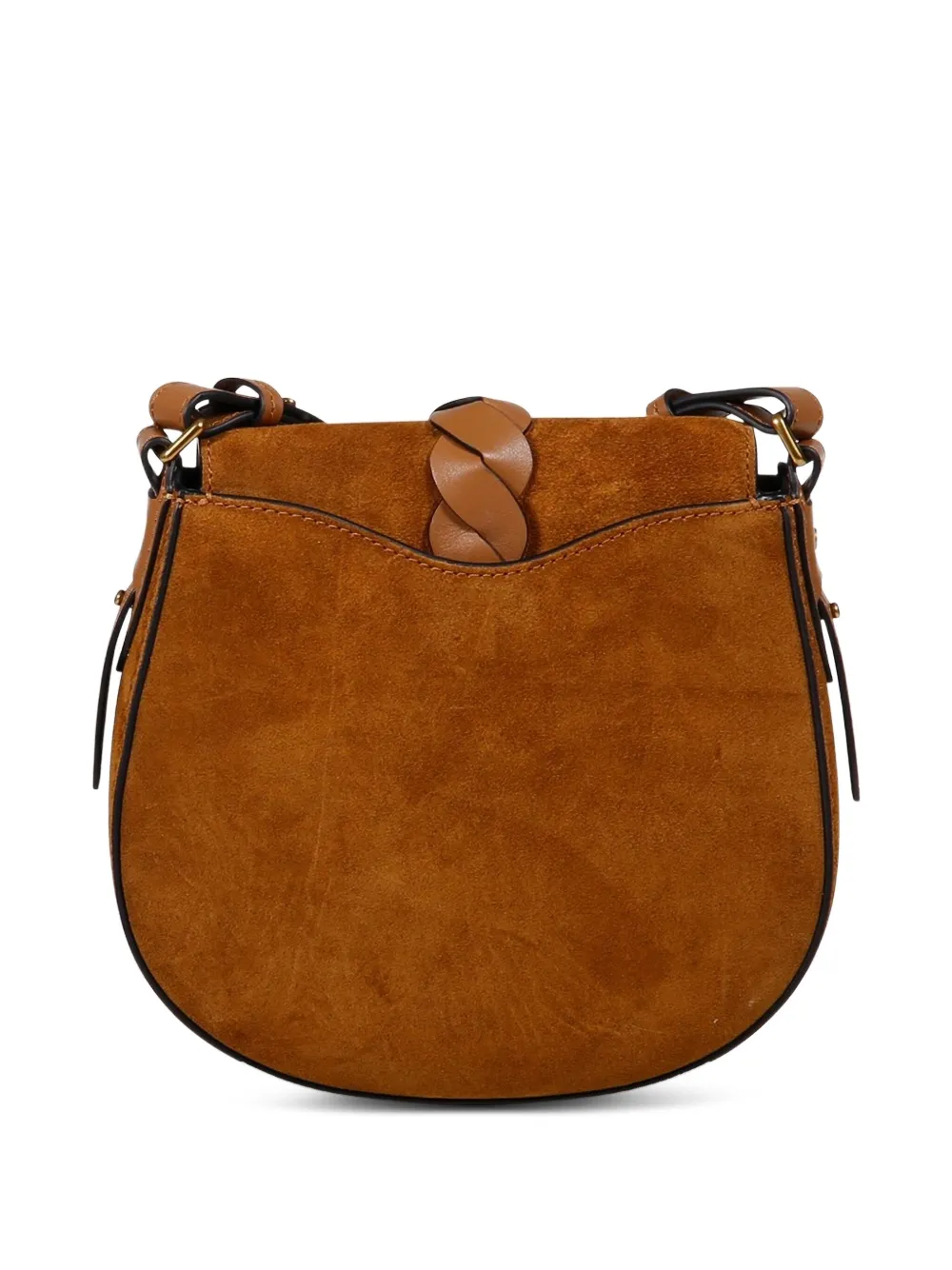 ISABEL MARANT Altay braided-suede satchel | Image 2