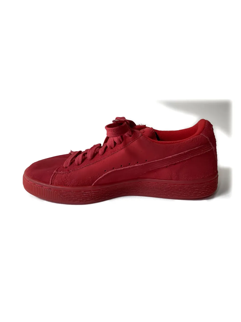 Puma Kids Iced suede sneakers - Rood