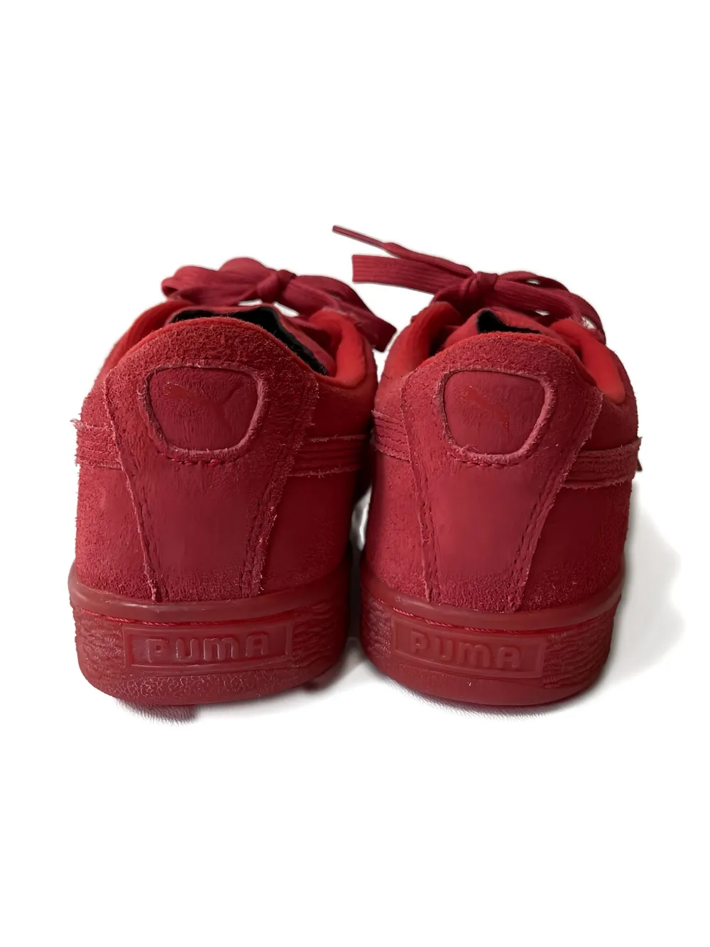 Puma Iced Suede Sneakers In Red