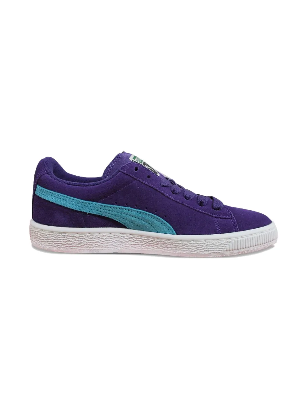 Puma Kids Heliotrope/Blue Atoll suède sneakers - Paars