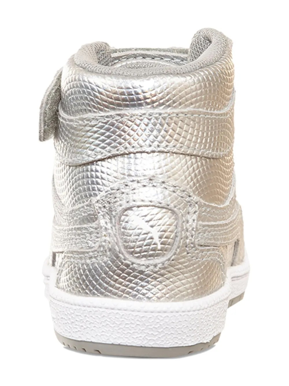 Puma Kids Sky Li Hi Holo "Silver" trainers White