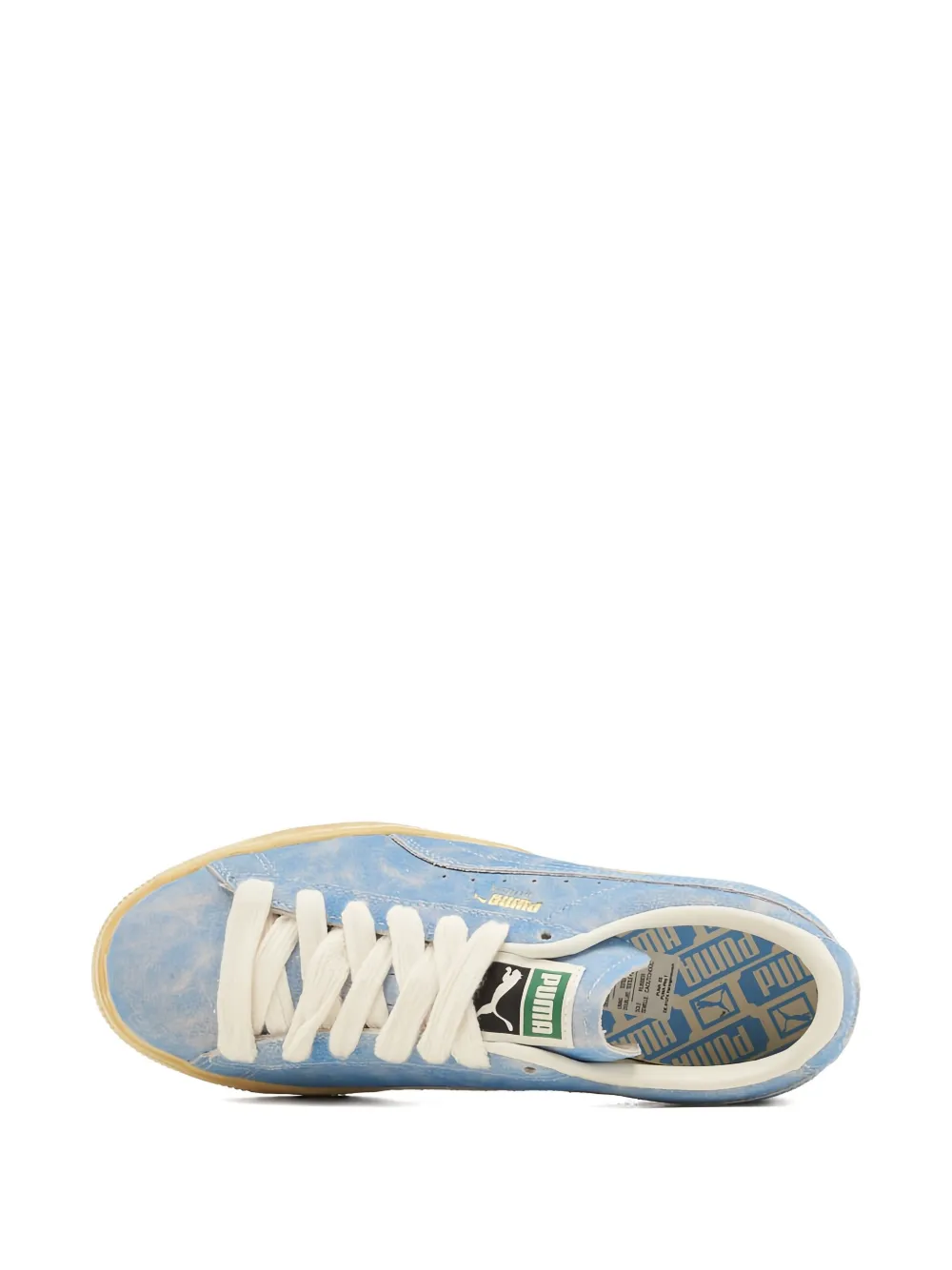 PUMA suede "Silver Mist Ivory" sneakers Blue