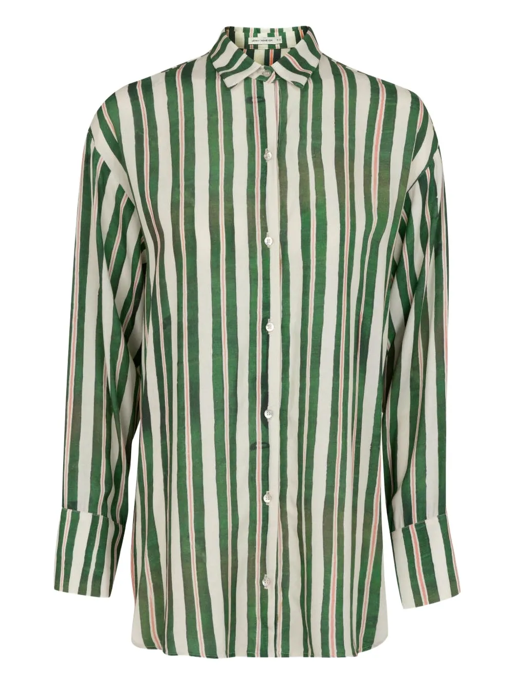 Lenny Niemeyer Gestreiftes Hemd - Grün