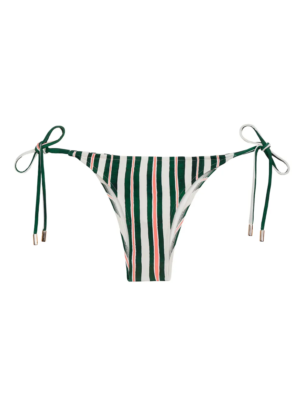 Lenny Niemeyer Slip bikini Lacinho a righe - Verde