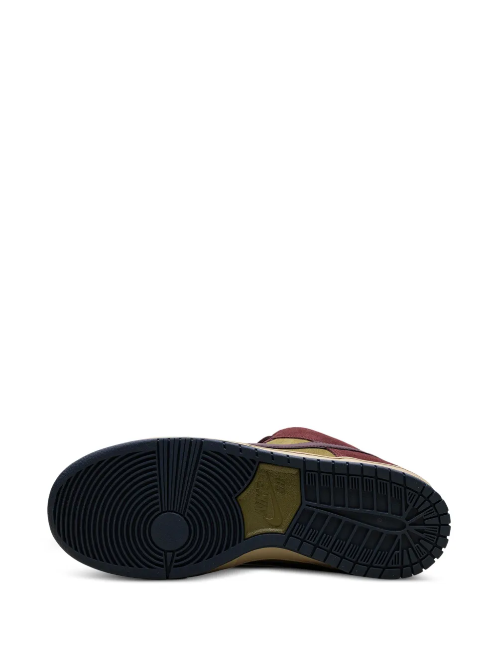 Nike SB Dunk Low "Burgundy Crush Olive Flak" sneakers Red