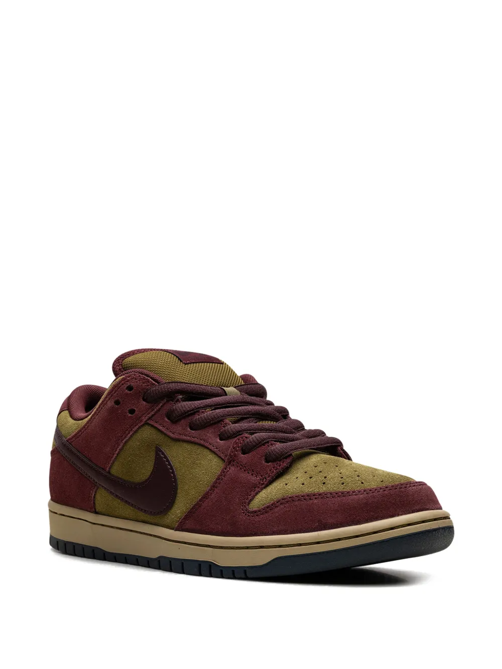 Nike SB Dunk Low "Burgundy Crush/Olive Flak" sneakers | Low-Tops | Image 2