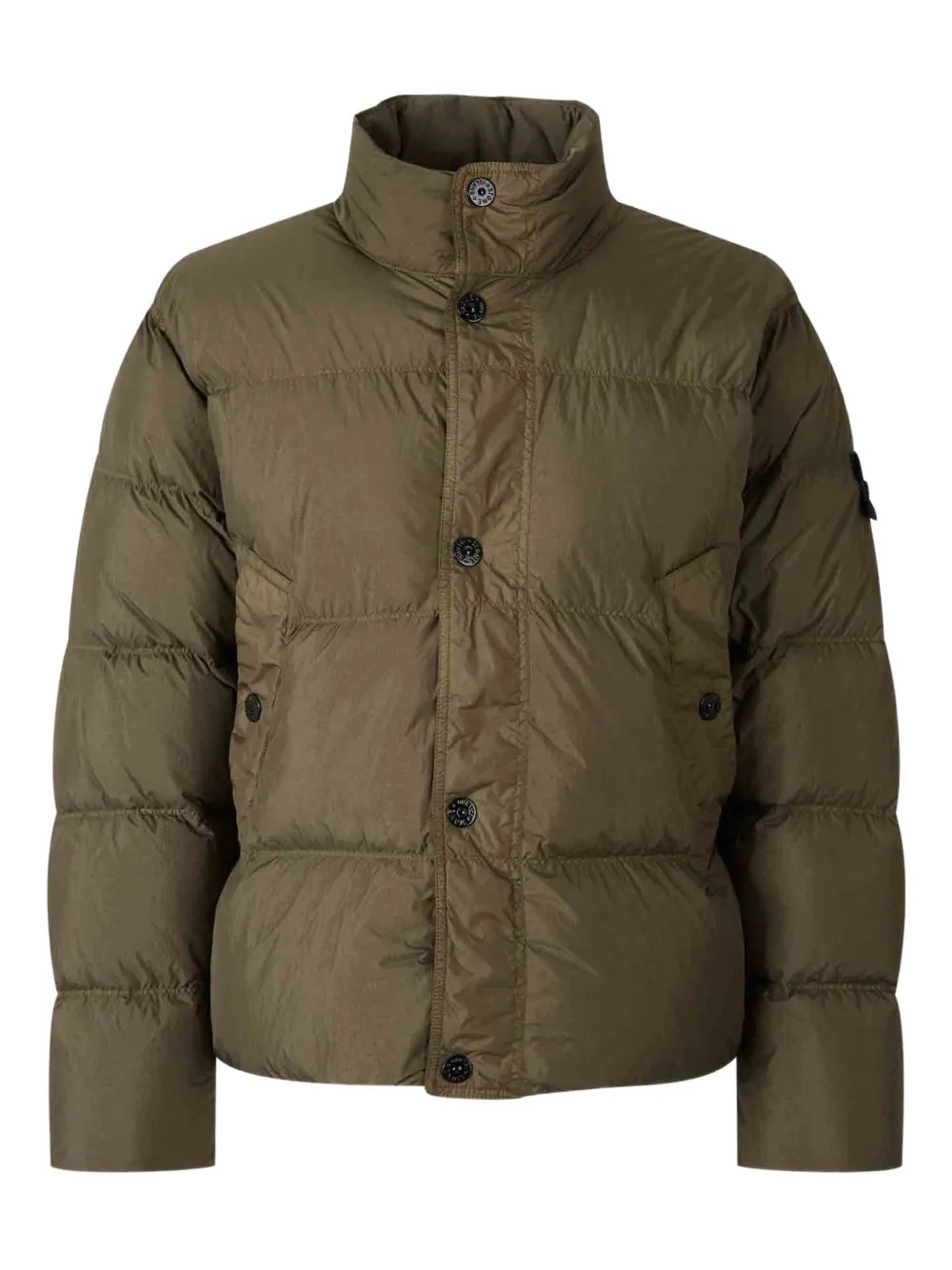 Stone Island quilted puffer jacket Groen