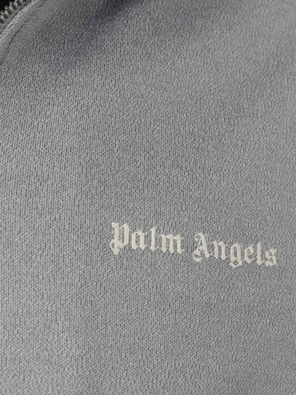 Palm Angels stripe-detail track jacket Grijs