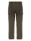 Herno pleated cargo pants - Brown