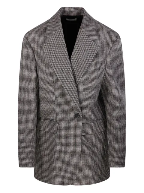 P.A.R.O.S.H. blazer con estampado pied de poule