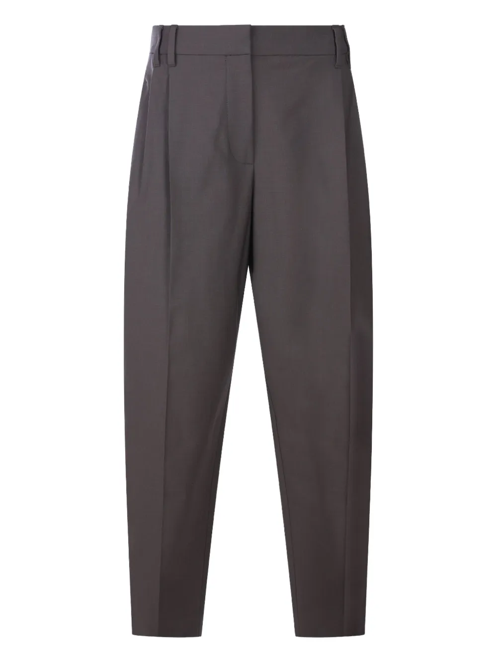 Brunello Cucinelli pleat-detail trousers CAFFE