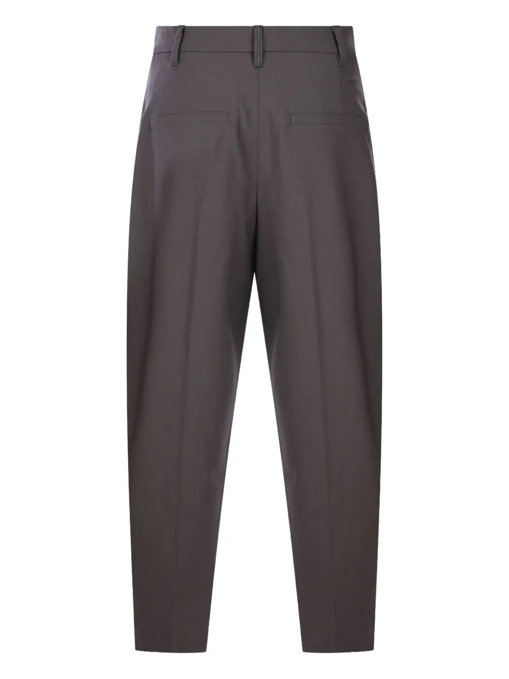 Brunello Cucinelli pleat-detail trousers CAFFE