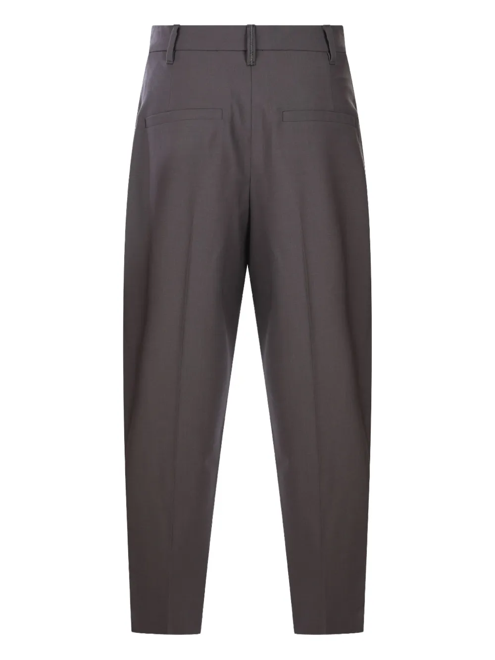 Brunello Cucinelli pleat-detail trousers CAFFE