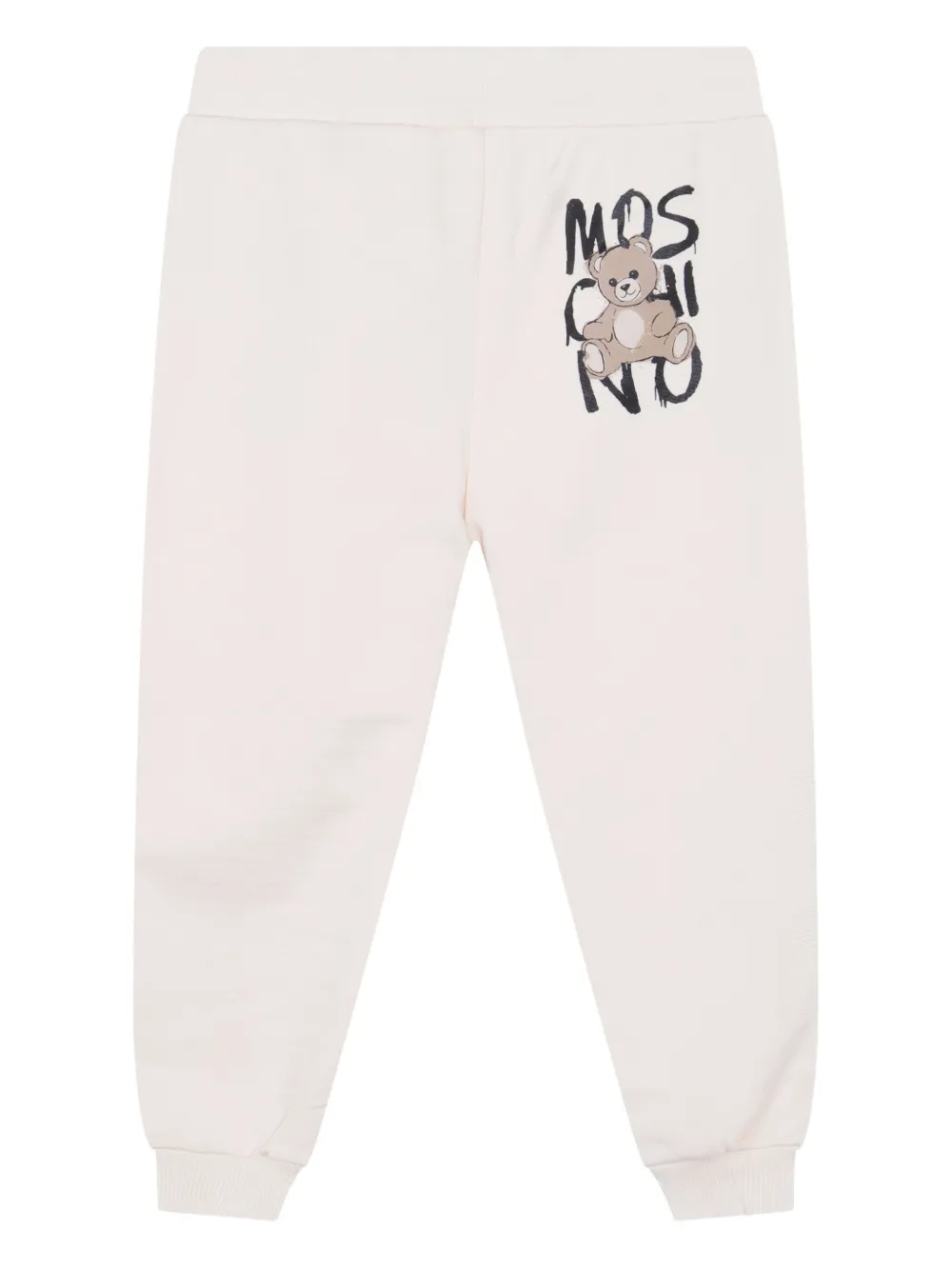 Moschino Kids logo-print track pants Light and natural
