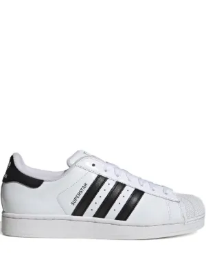 Adidas Superstar II "Cloud White/Better Scarlet" Sneakers | White | FARFETCH