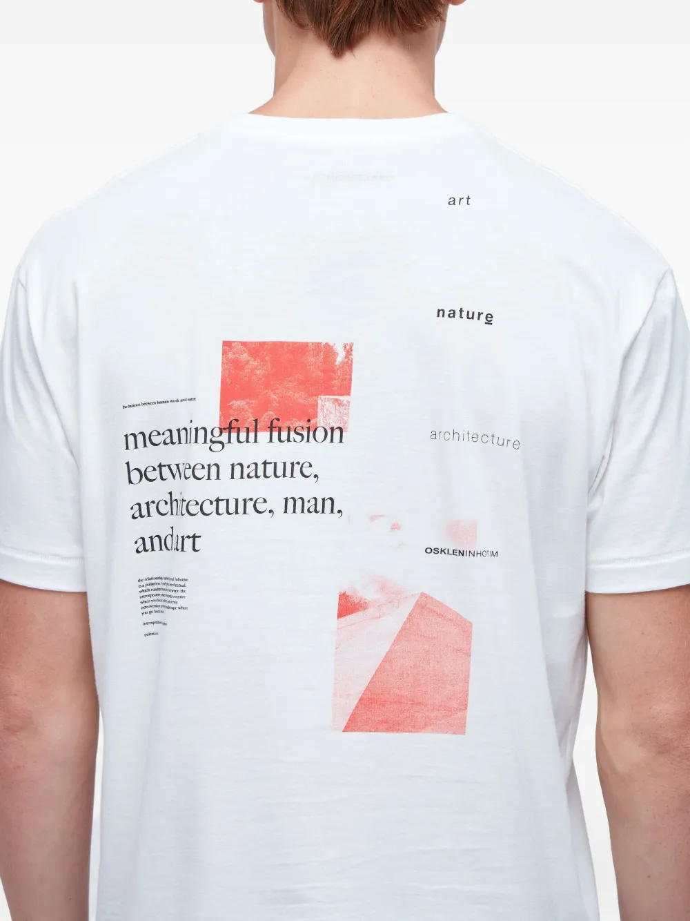 Osklen Inhotim Architecture T-shirt - Wit