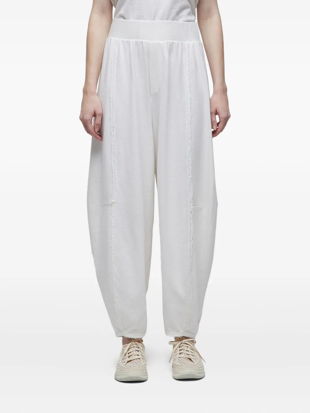 Osklen High waist broek Wit