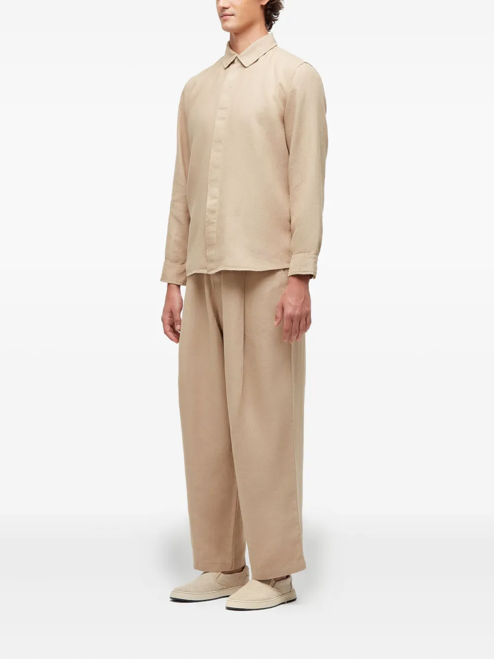 Osklen New Jazz pleated trousers | Regular-Fit & Straight Leg Pants | Image 2