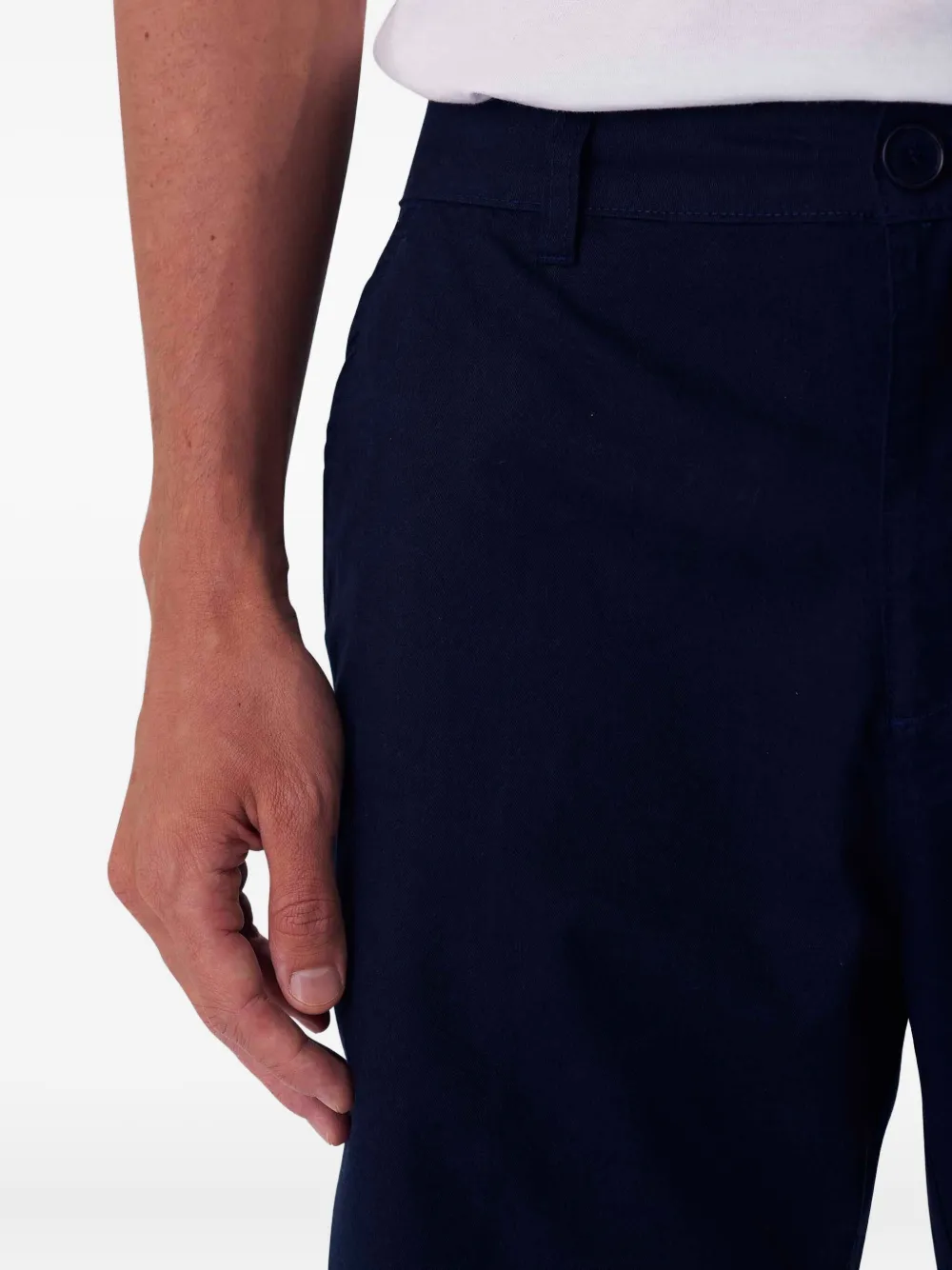 Osklen Effen shorts Blauw