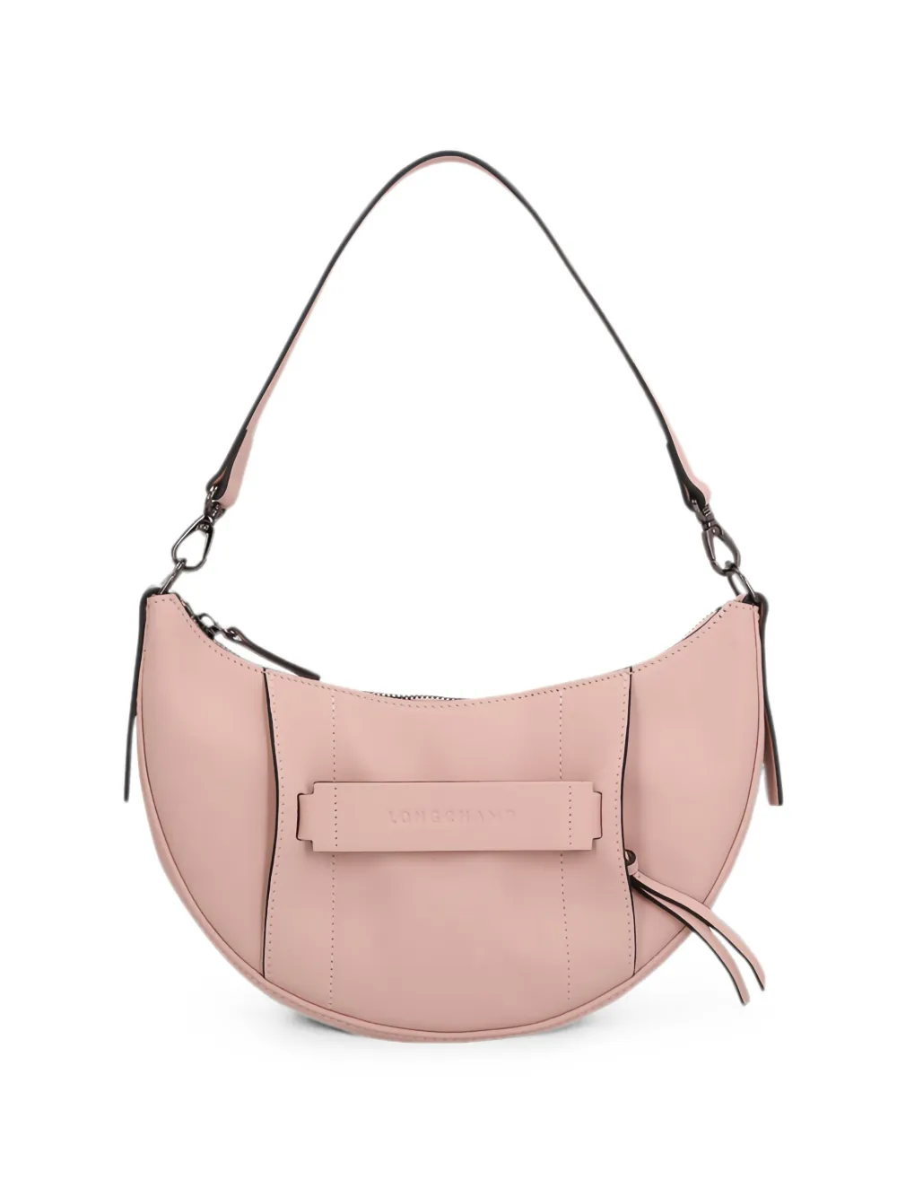 Longchamp S 3D leather tote bag - Pink