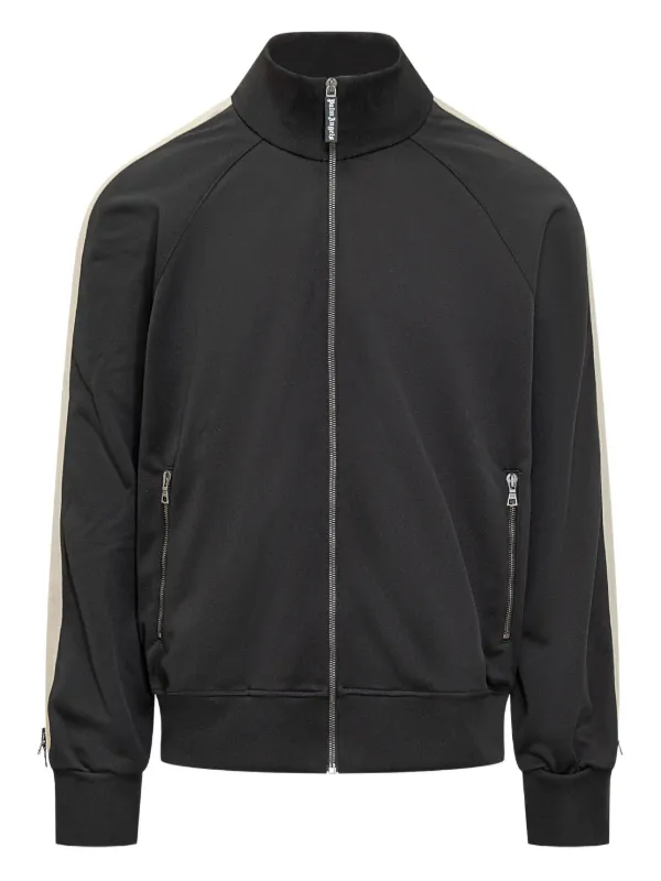 Palm Angels ジップアップ トラックジャケット | ブラック | FARFETCH JP