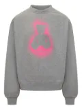 Palm Angels Spray Bear sweatshirt - Grey