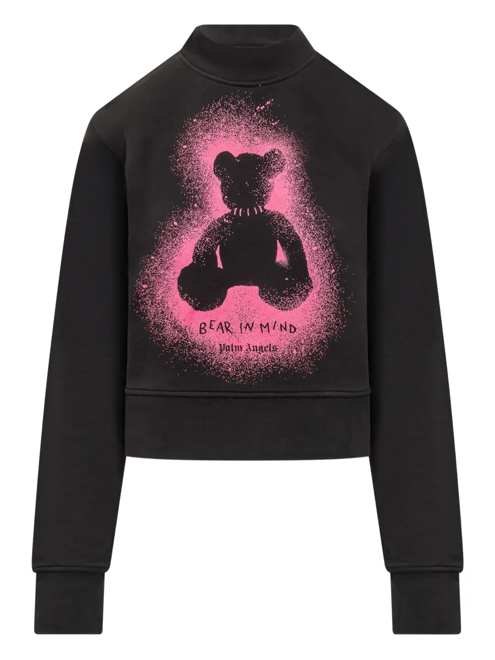 Palm Angels spray bear jumper Zwart