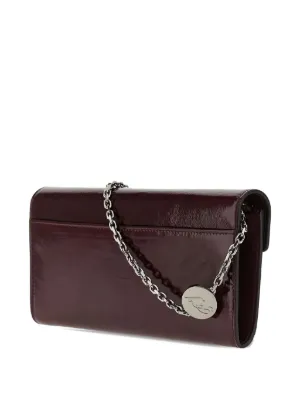 VIP【関税送料無料】希少 Roger Vivier Pilgrim Pocket Clutch Roger Vivier Satin Pilgrim Clutch - Pink - Women