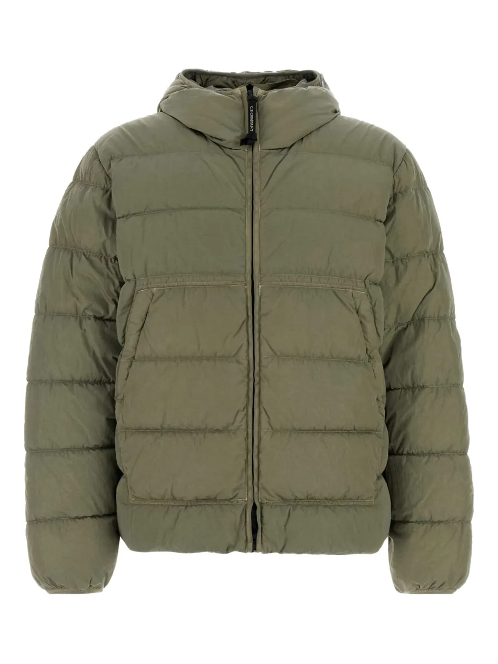 C.P. Company hooded down jacket Beige