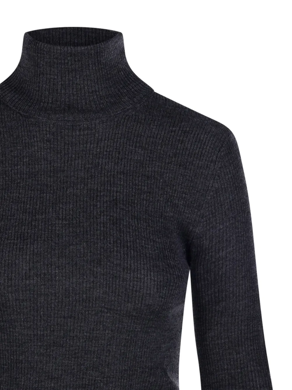 P.A.R.O.S.H. Leila ribbed turtleneck sweater Grijs