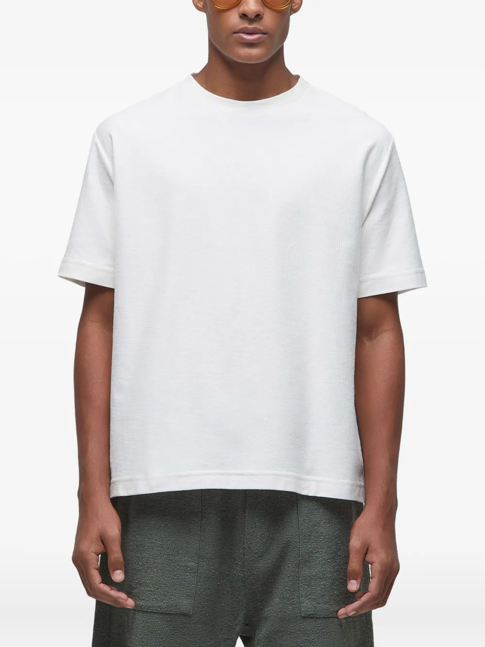 Osklen Getextureerd T-shirt Wit