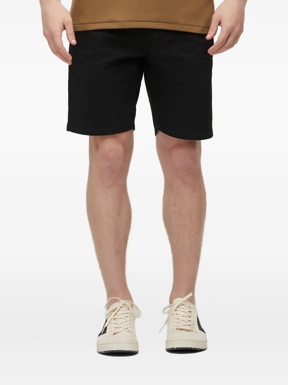 Osklen Blithe katoenen chino shorts Zwart