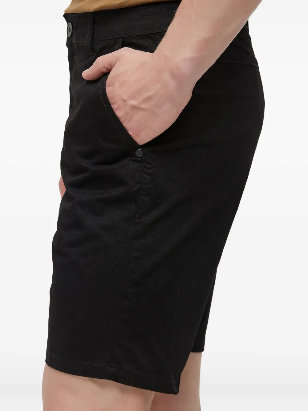 Osklen Blithe katoenen chino shorts Zwart