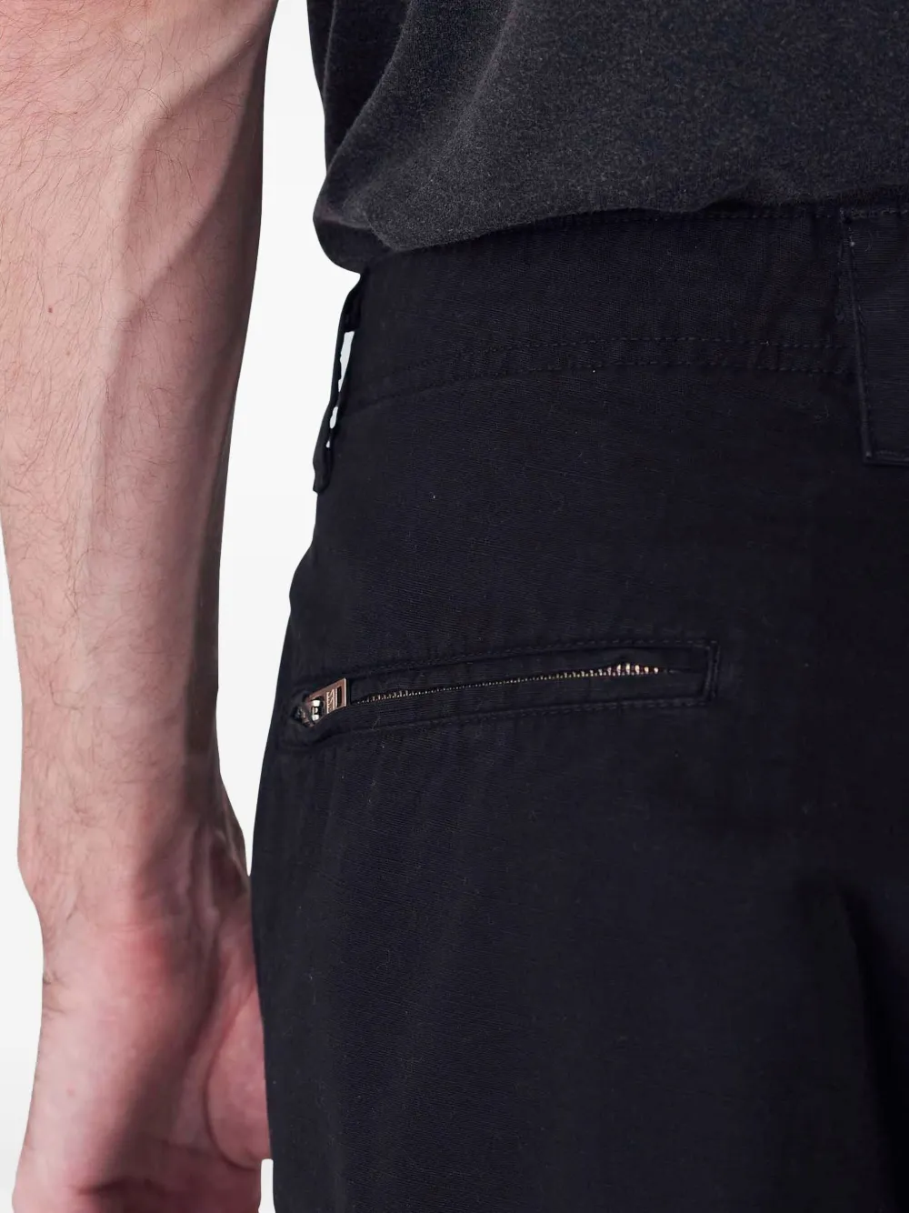 Osklen Crystal New cargo shorts Zwart