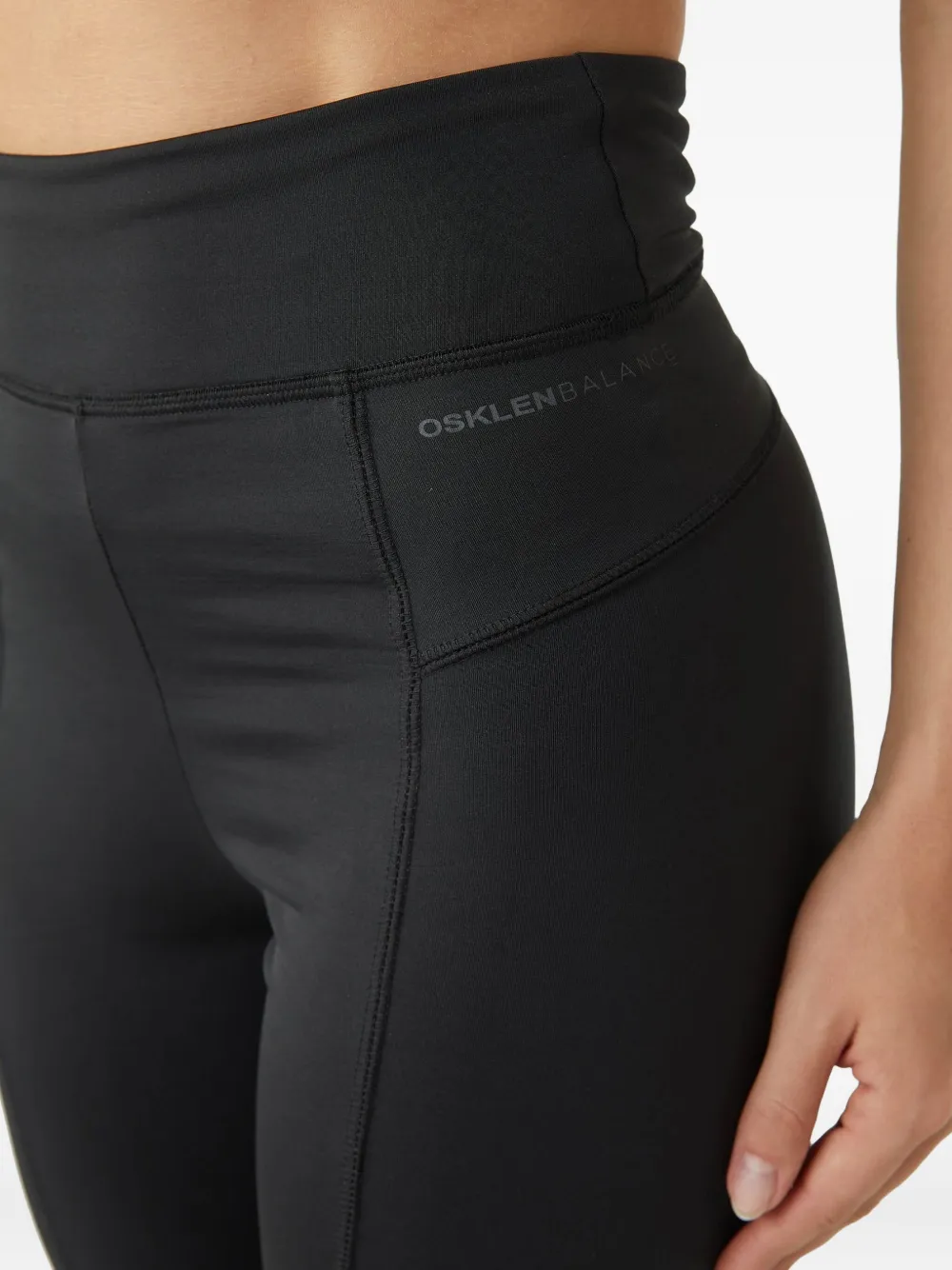 Osklen Panelled-design Legging In Black