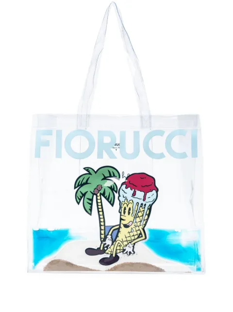 Fiorucci ice-cream graphic tote bag