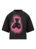 Palm Angels spray bear tee - Black