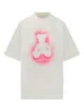 Palm Angels spray bear tee - White