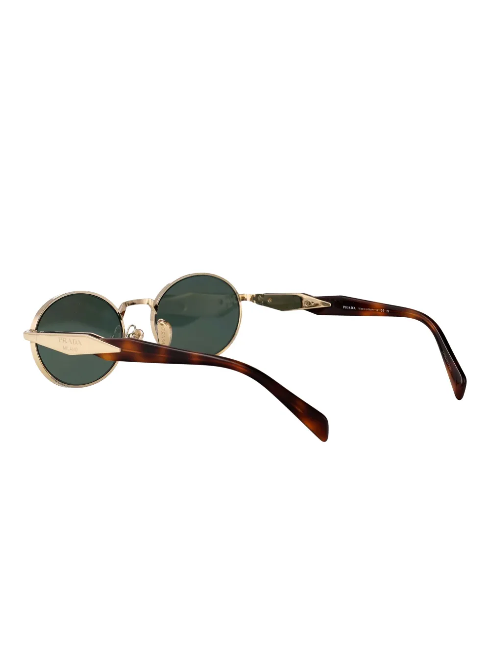 Prada Eyewear oval-framed sunglasses Goud