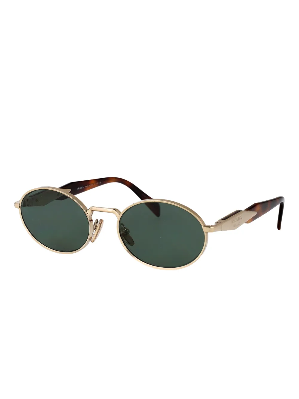 Prada Eyewear oval-framed sunglasses Goud